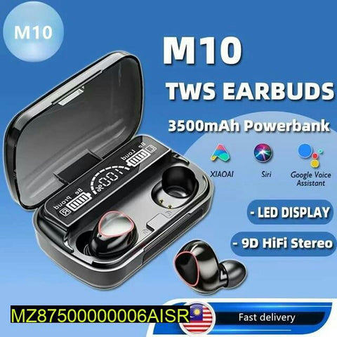Gaming Freedom: M10 Pro Wireless Earbuds with Super Sound & High Quality Touch Sensors ⭐⭐⭐⭐